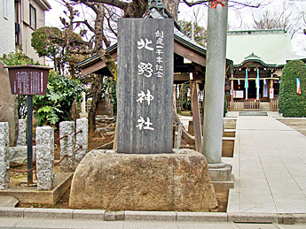 神社門柱