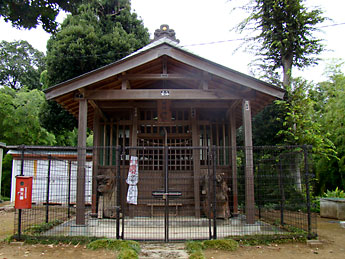 附島女体神社社殿