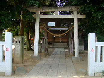 西新井宿・氷川神社