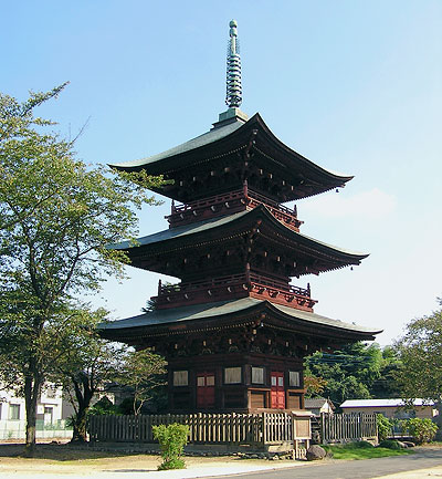 西福寺三重の塔