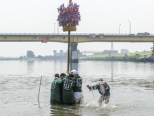 水垢離中